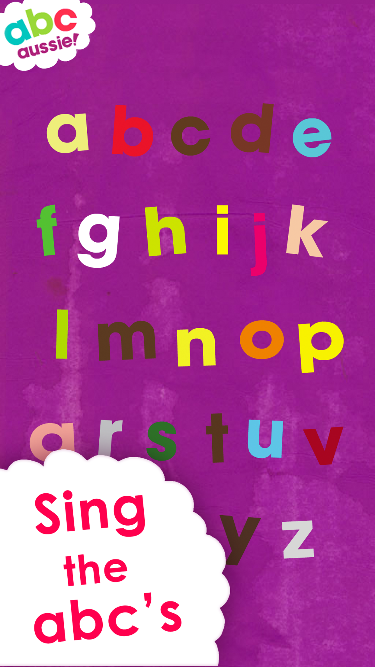 abc Aussie! Alphabet Letters f