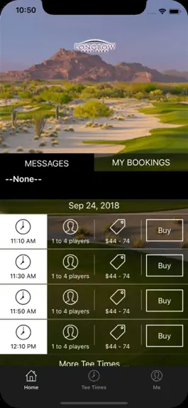 Game screenshot Longbow Golf Club Tee Times mod apk