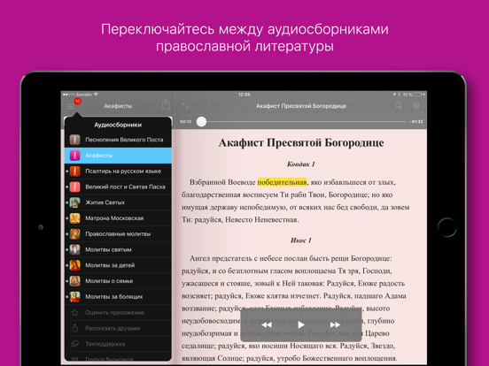 Screenshot #6 pour Акафисты православные