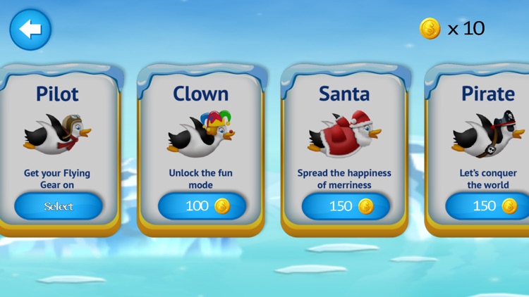 Penguin Racing: Slide and Fly