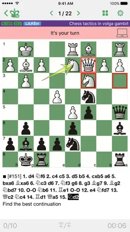 Game screenshot Chess Tactics in Volga gambit mod apk