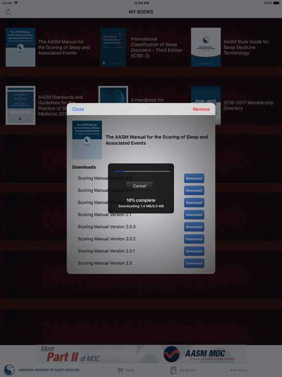 Screenshot #5 pour The AASM Resource Library