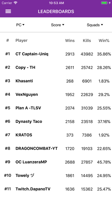 Tracker Stats for Fortniteのおすすめ画像6