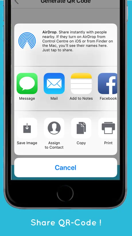 QR Code Read Scan and Generate