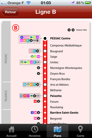 iBordeaux Tram Bus screenshot 3