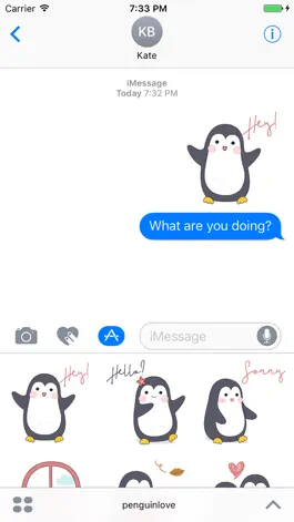 Game screenshot Lovely Penguins Sticker mod apk
