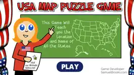 Game screenshot USA MAP 50 States Puzzle Game mod apk
