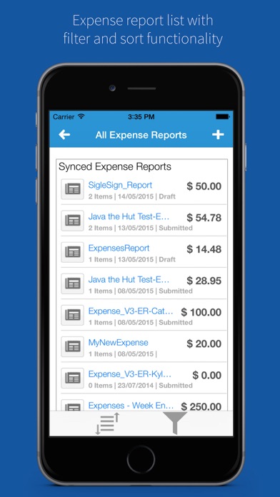 FinancialForce Expenses v16.5 screenshot 2