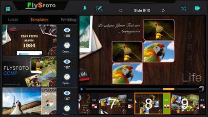 FlyS - Make a video slideshow screenshot