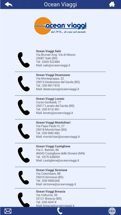 Screenshot #3 pour Ocean Viaggi
