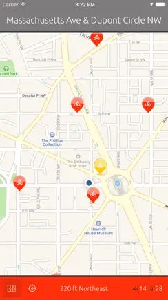 D.C. Bikes — A One-Tap Capital Bike Share App iPhone image 4