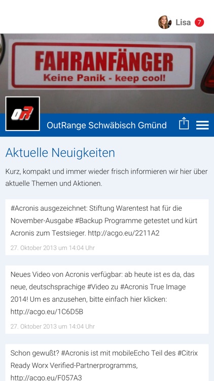 OutRange Schwäbisch Gmünd