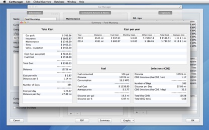 Car Manager 2: Cost Tracking screenshot 2