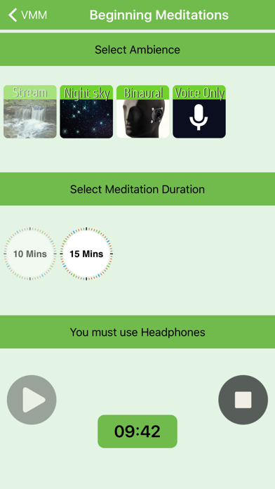 How to cancel & delete Virtual Mindfulness Meditation from iphone & ipad 4