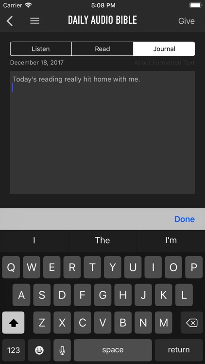 Daily Audio Bible Mobile App screenshot-3