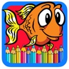 Coloring Guppy Fish Book Education Pages