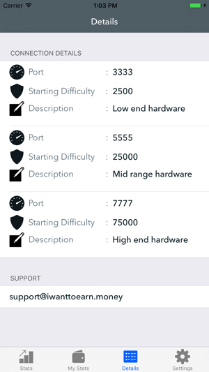 CryptoNote Pool Stats(圖4)-速報App