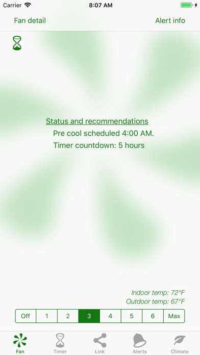 Airscape WH Fan Controller iPhone screenshot 1 - Lifestyle app
