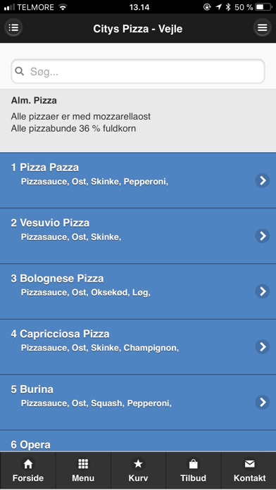 Citys Pizza - Vejle screenshot 3