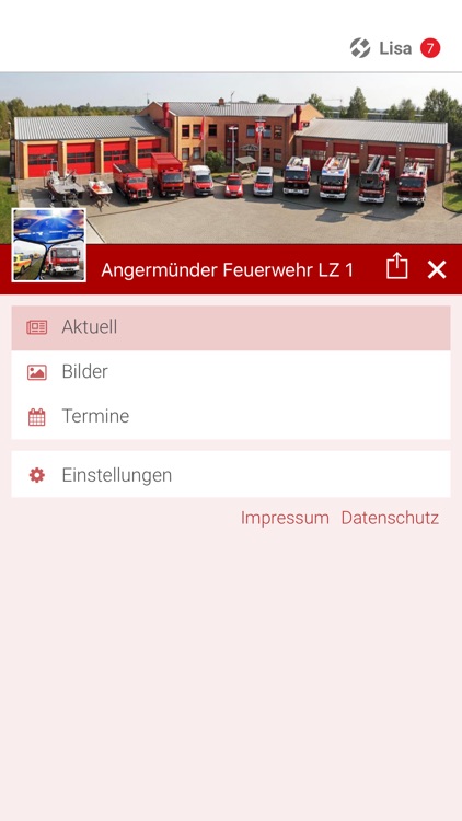 Angermünder Feuerwehr LZ 1