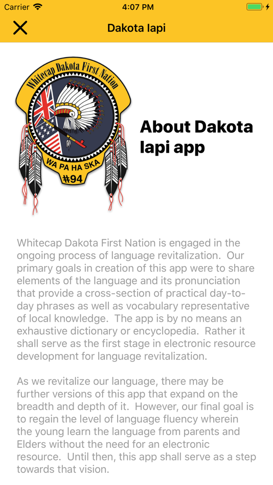 #5. Dakota Iapi (iOS) By: Push Interactions, Inc.