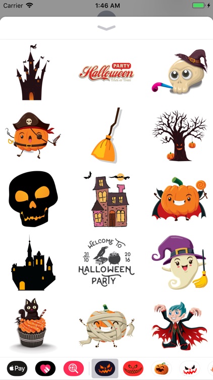 Happy Halloween Spell Sticker