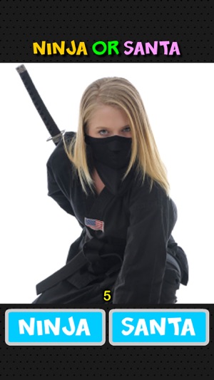 Ninja or Santa - Christmas Fun(圖1)-速報App