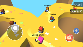 Bumper Kart.io: Crash and Bomb screenshot