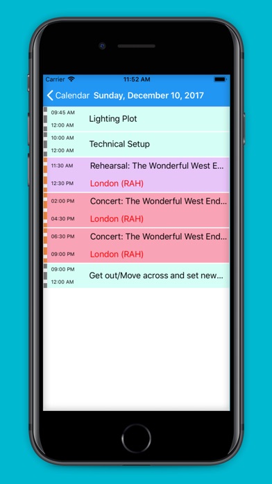 Backstage App screenshot 2