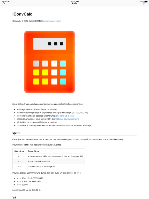 Screenshot #6 pour iConvCalc