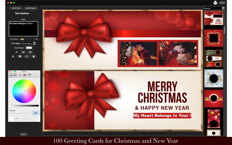 #3. Christmas Card Message - Text (macOS) 由: Clovis Michel Pedroso Picanco