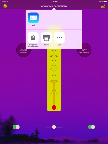 Скриншот из thermometer pro - realtime