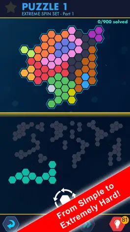 Game screenshot Hexa Block Ultimate! with Spin hack