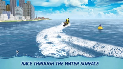 Surfing Bike Water Wave Racing screenshot 2