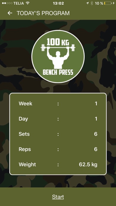 100 KG BENCH PRESS screenshot 4