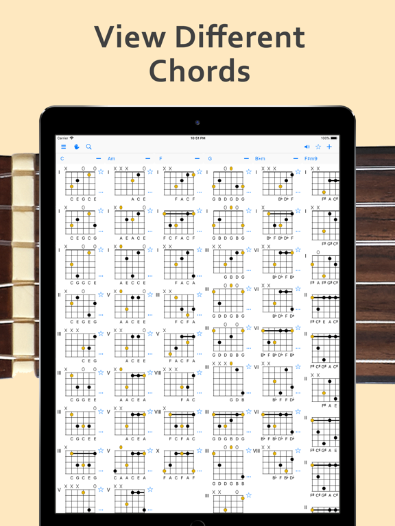 Screenshot #4 pour ChordAid: Chord Reference