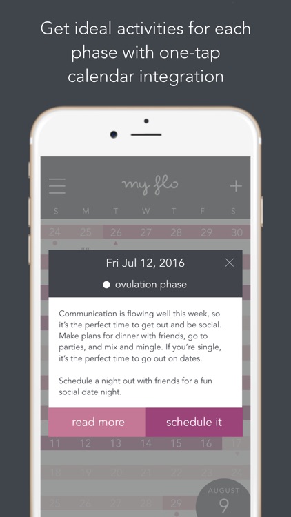 MyFLO Period Tracker screenshot-3