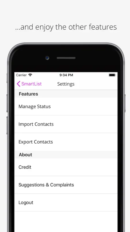 SmartList screenshot 5 of 5
