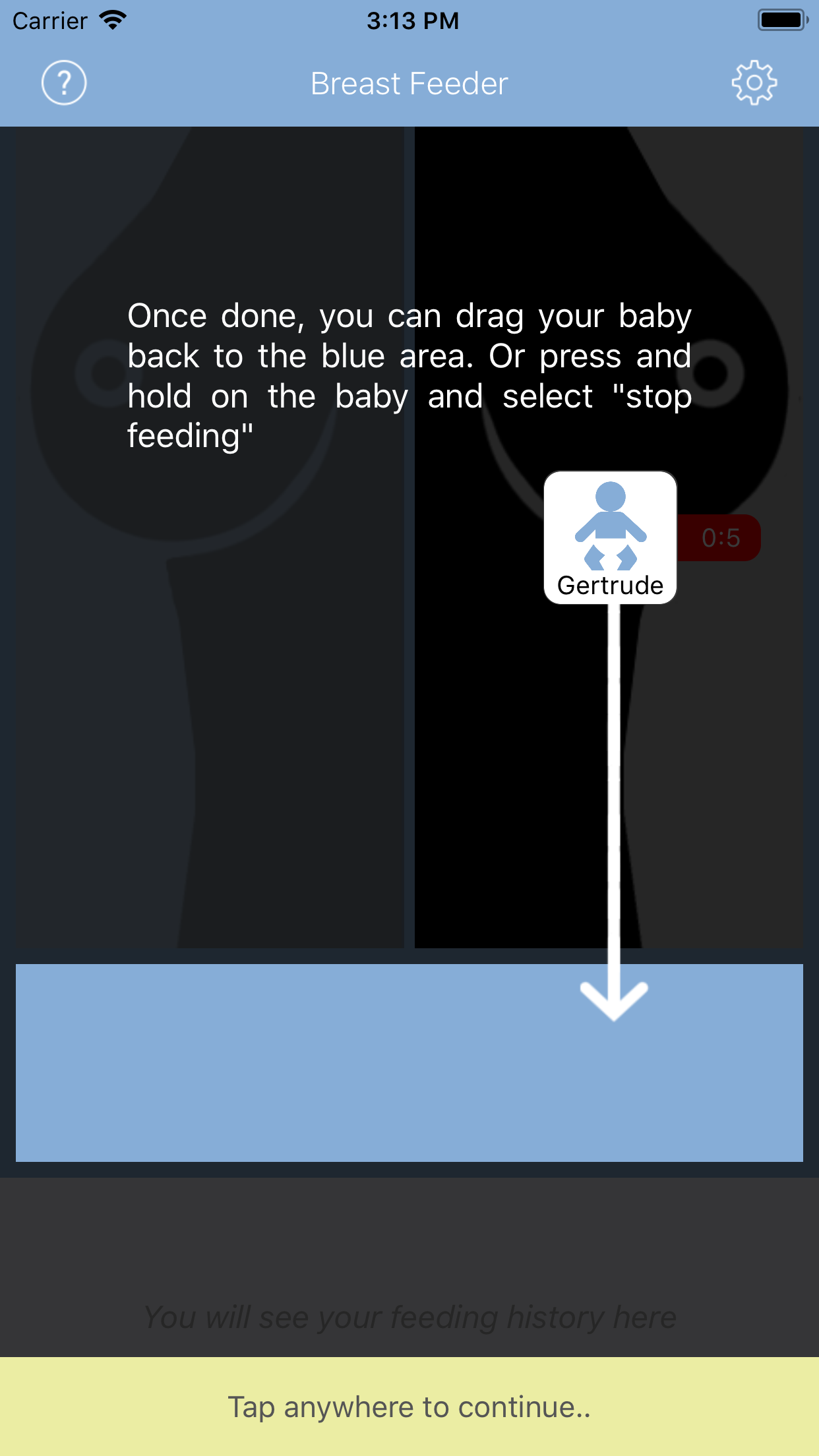 Breast feeder screenshot 4