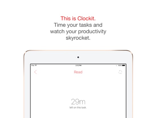 Screenshot #4 pour Clockit: The Pomodoro Timer