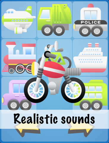 Screenshot #5 pour Baby Vehicle Sounds