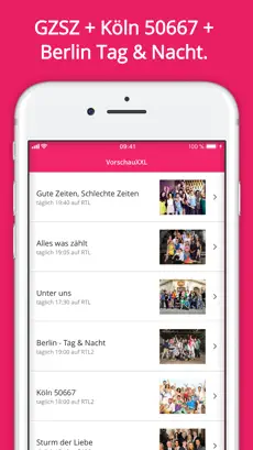 Captura 2 VorschauXXL.de Serien-Vorschau iphone