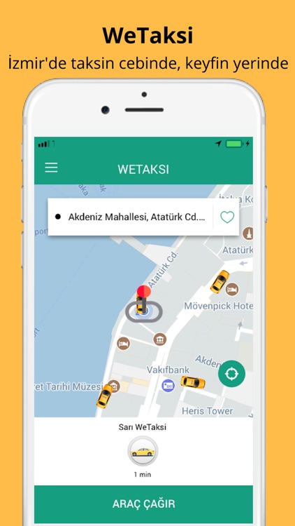WeTaksi - İzmir'de Taksi Cepte