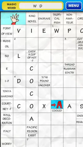 Game screenshot Crossword (US English) hack