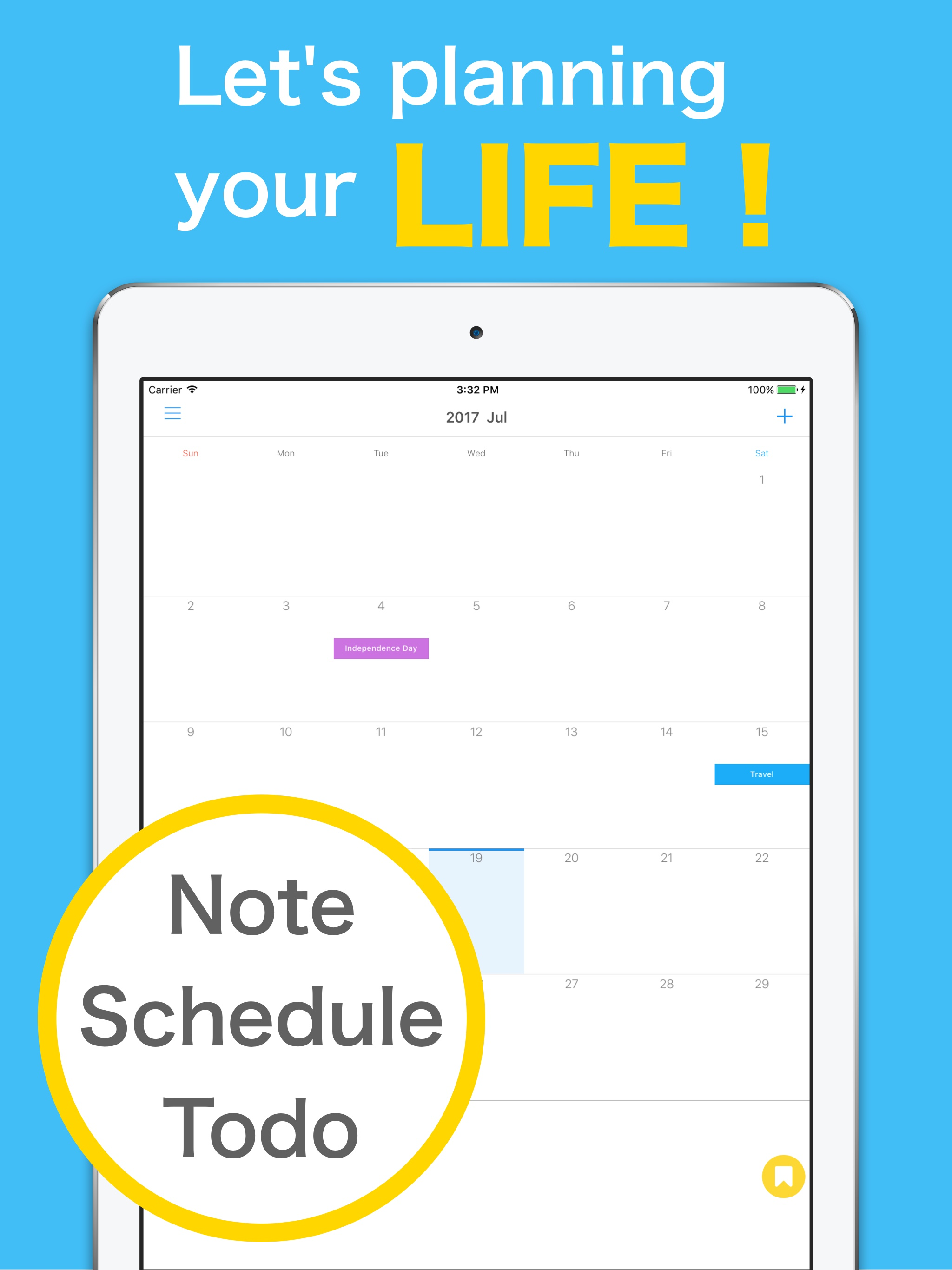 Lifeplanner - All in One (Calendar, Task, Note)