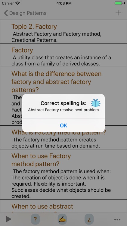 Design Patterns Interview screenshot-3