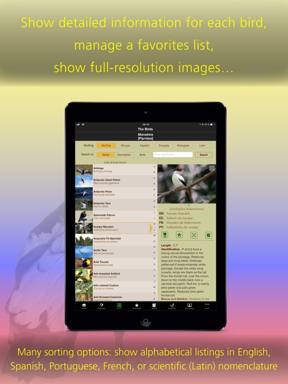 Screenshot #5 pour The Birds of Ecuador