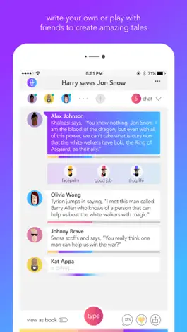 Game screenshot TypeTail - Chat Stories apk