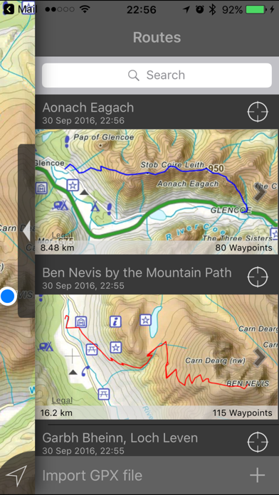 Ben Nevis & Glen Coe Mapsのおすすめ画像2