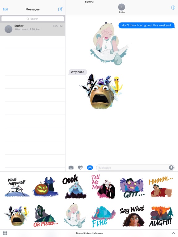 Screenshot #4 pour Disney Stickers: Halloween